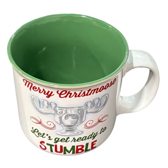 Jumbo Christmas Vacation Movie Christmas Mug 20oz Merry Christmoose Cup - Picture 2 of 5